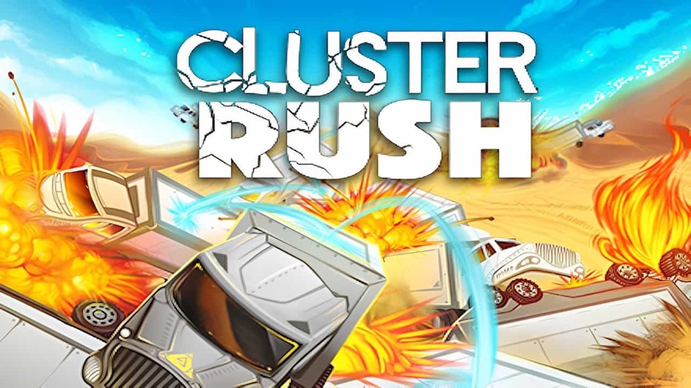 Cluster Rush gameplay preview - truck jumping platformer